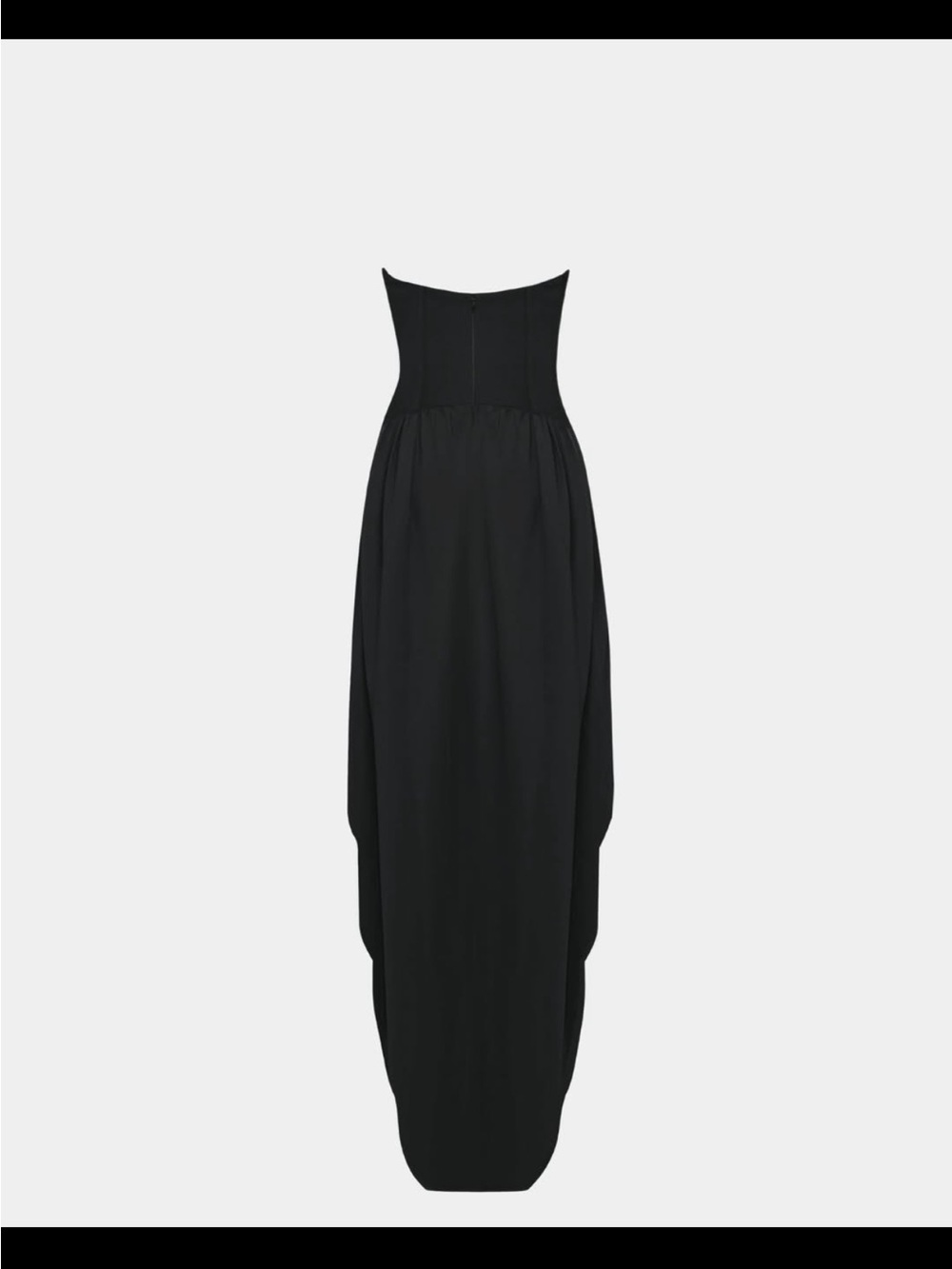 Heiress Beverly Hills The Halter Corset Gown in Black - Picture 9 of 9